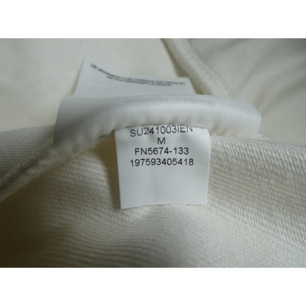 Nike‎ Air Jordan Renegade Women's White Canvas Jacket FN5674-133 Size Medium New
